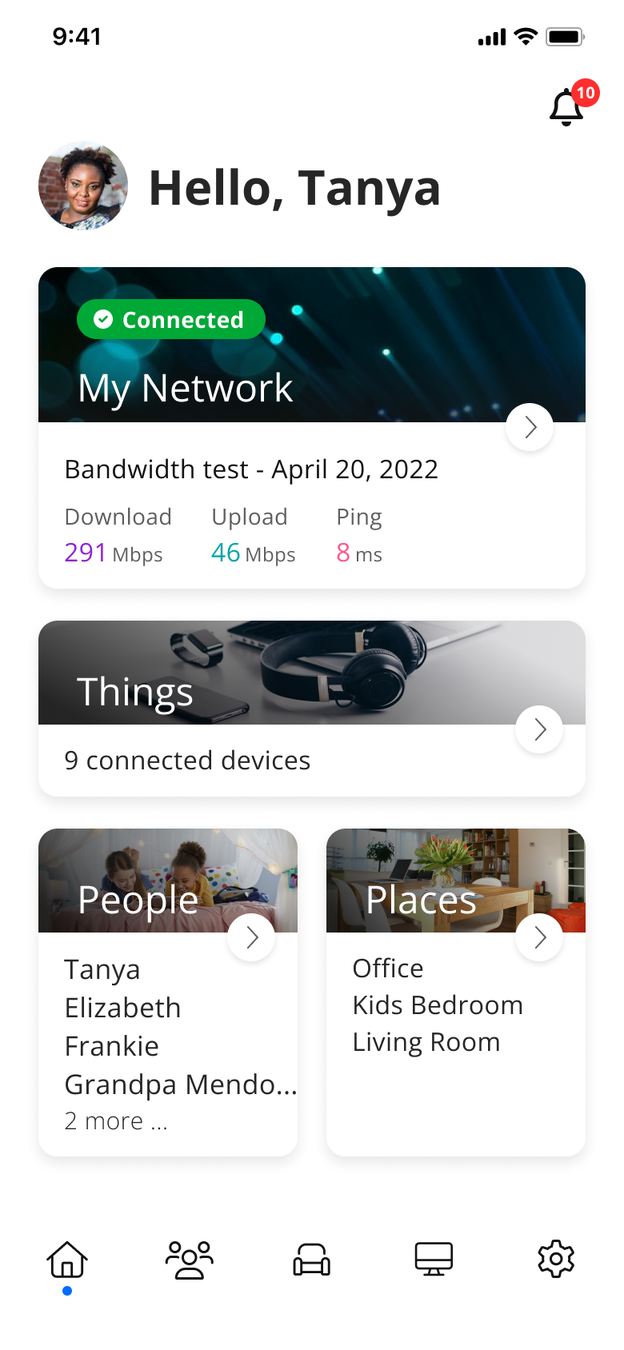 home-connected-bandwidth-test