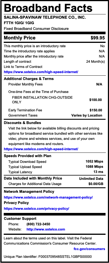 1gb - High Speed Internet